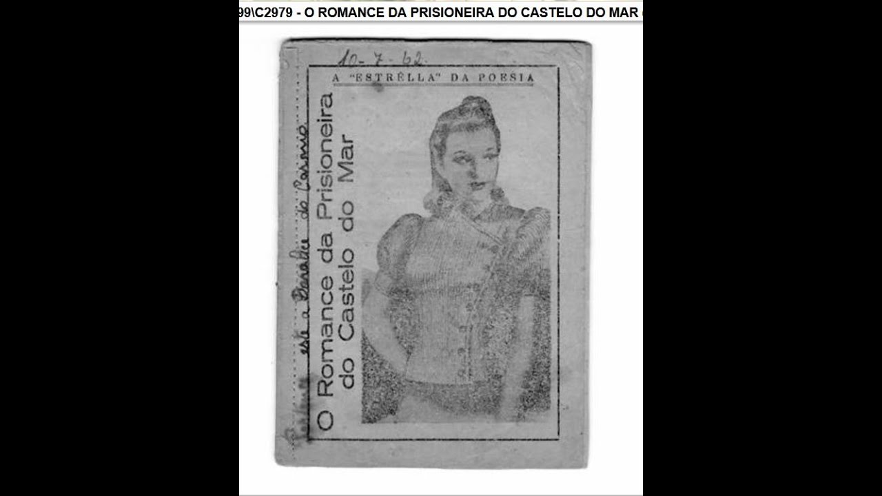 A prisioneira do castelo do mar. Literatura de cordel. Enedina, a prisioneira do castelo. Cordel.