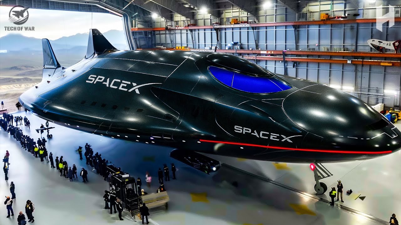 SpaceX X-1 &laquo;Боевой НЛО&raquo;: секретный истребитель, который всегда скрывают американские военные!
