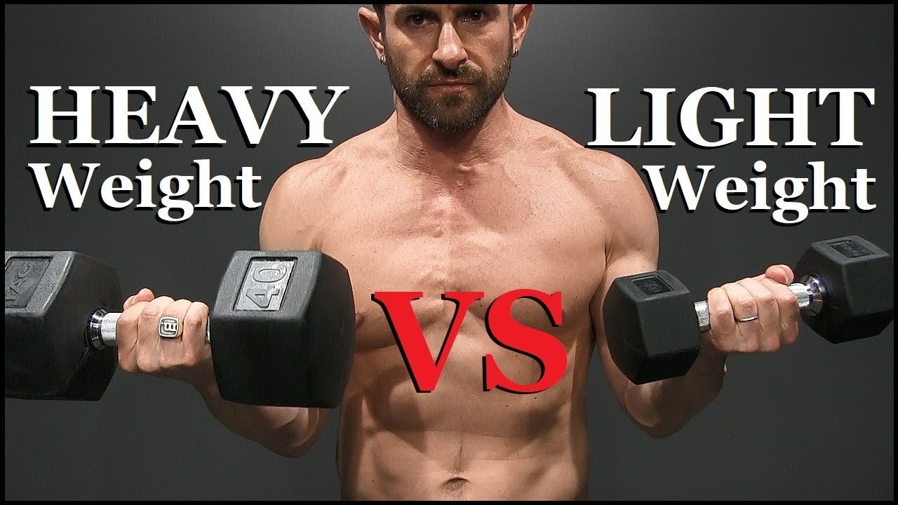 Light Weight vs Heavy Weight (Which BUILDS Muscle Better?)