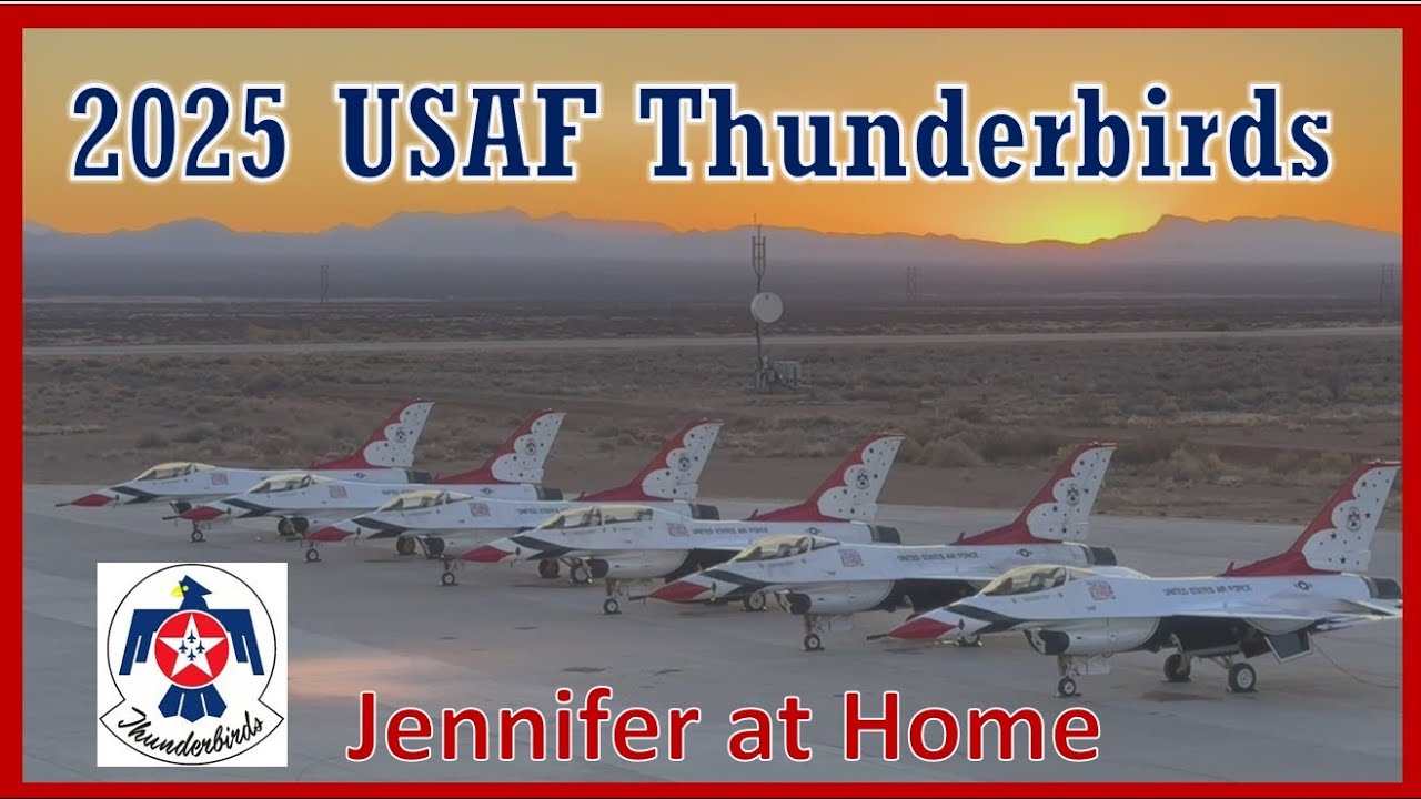 2025 USAF THUNDERBIRDS #thunderbirds #usafthunderbirds #usaf #airforce #airforcethunderbirds #jets