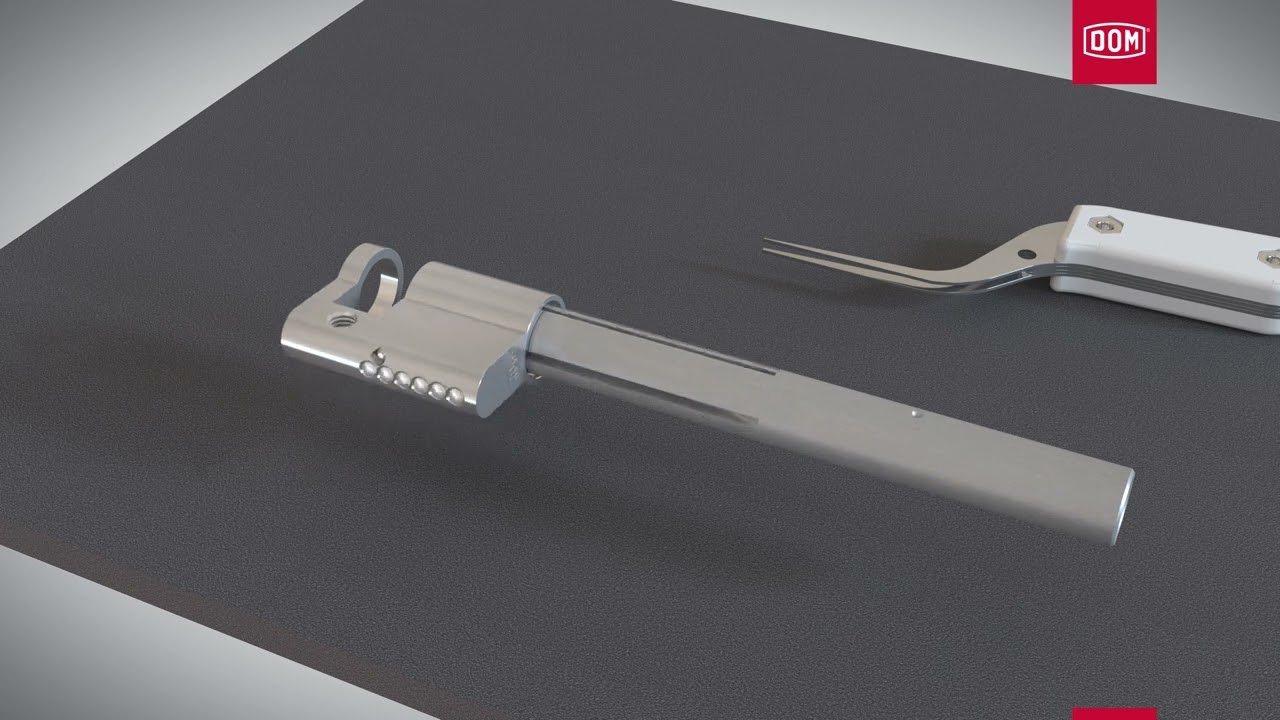 Instruction 3d video | Cylinder core ix Twido - Assembly Instructions - DOM Security