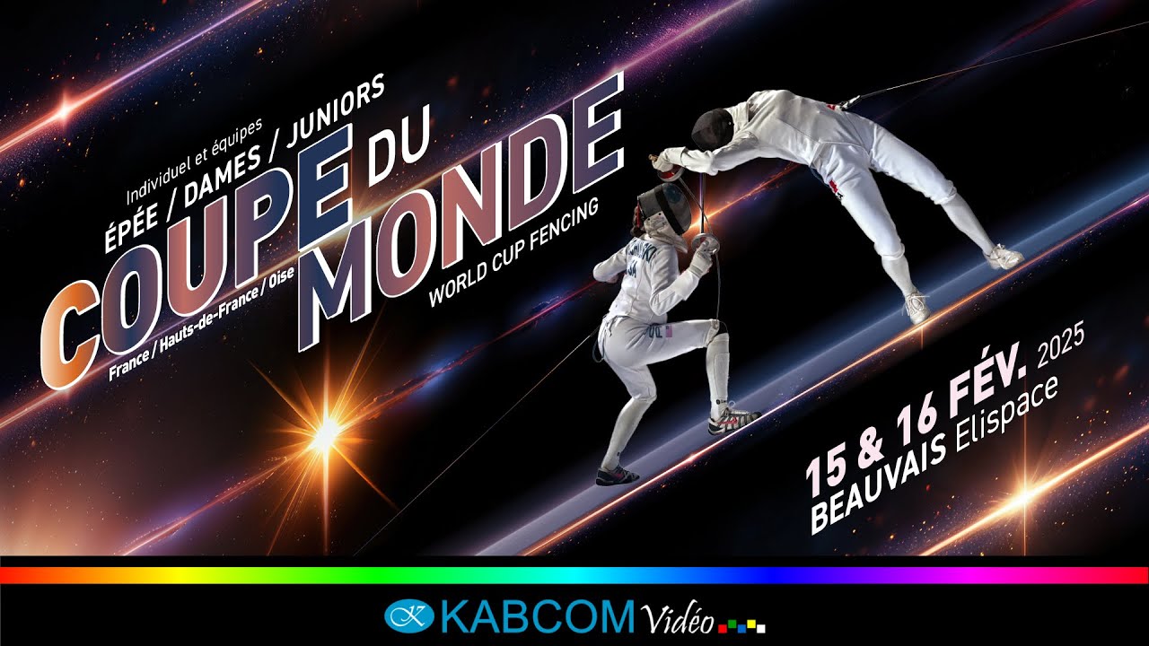 Coupe du Monde Epée Dames Juniors par équipes Beauvais 2025 - Piste finale
