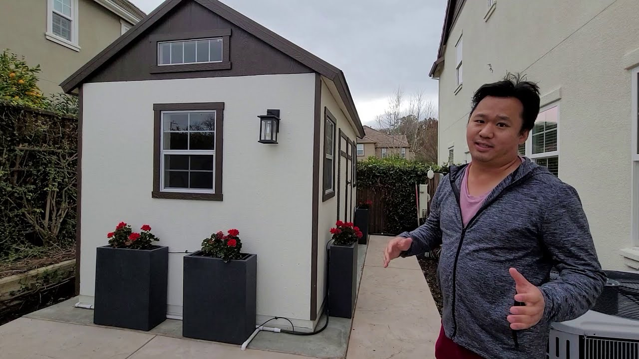 Awesome Innovation #5: Home Gym Fitness Shed Tour, Complete w/ Infrared Sauna