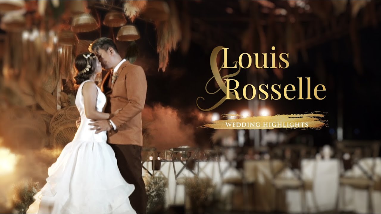 Louis & Rosselle Wedding Highlights | Sony A6400 APSC Camera