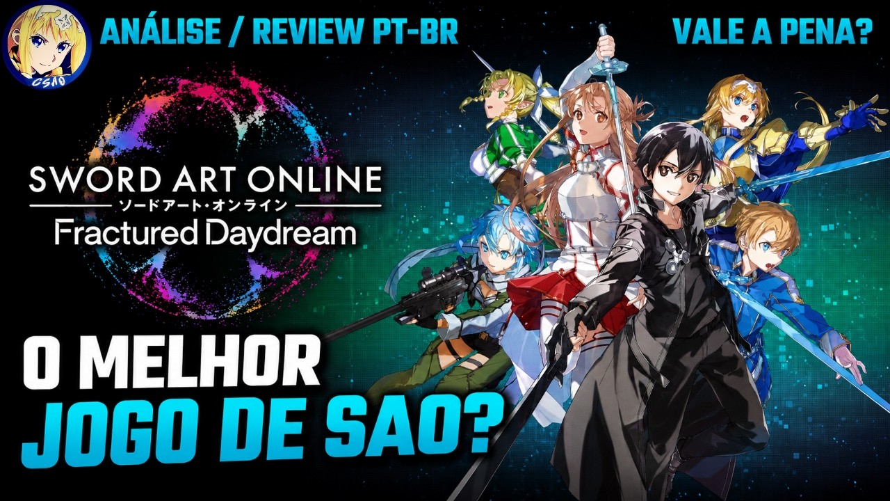 Sword Art Online Fractured Daydream - Memórias de uma Nova Jornada ANÁLISE/REVIEW PT-BR VALE A PENA?