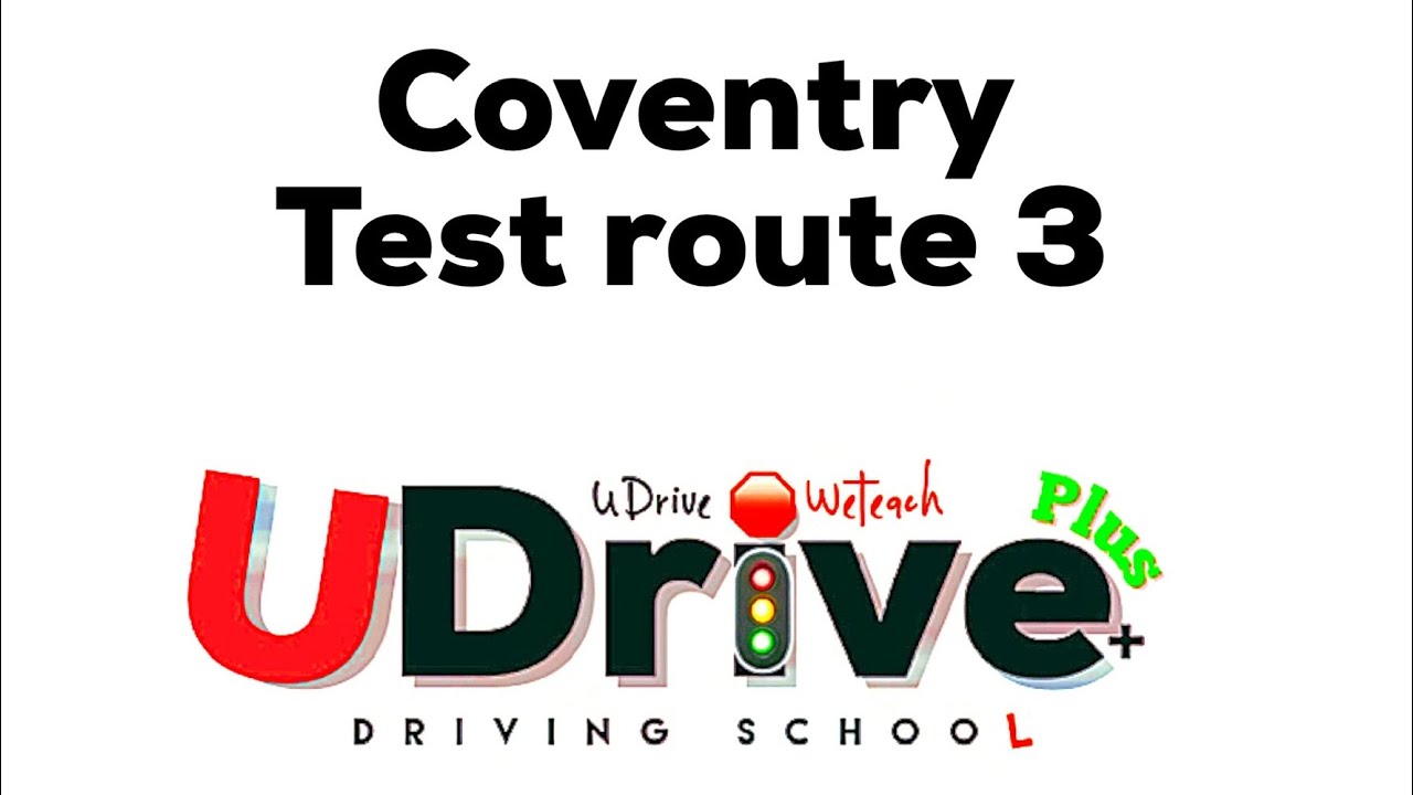 Coventry Driving Test Route 3