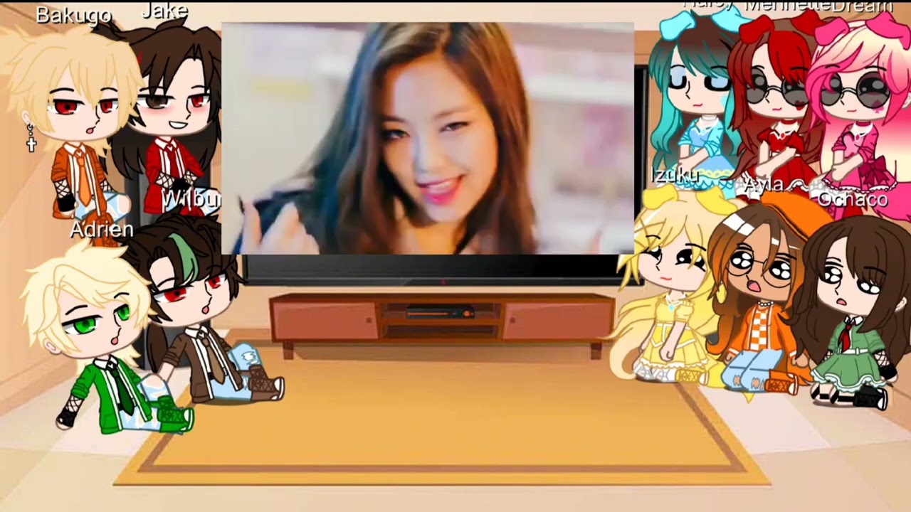 2024 The boyfriends react to their girlfriends as Blackpink enjoy.