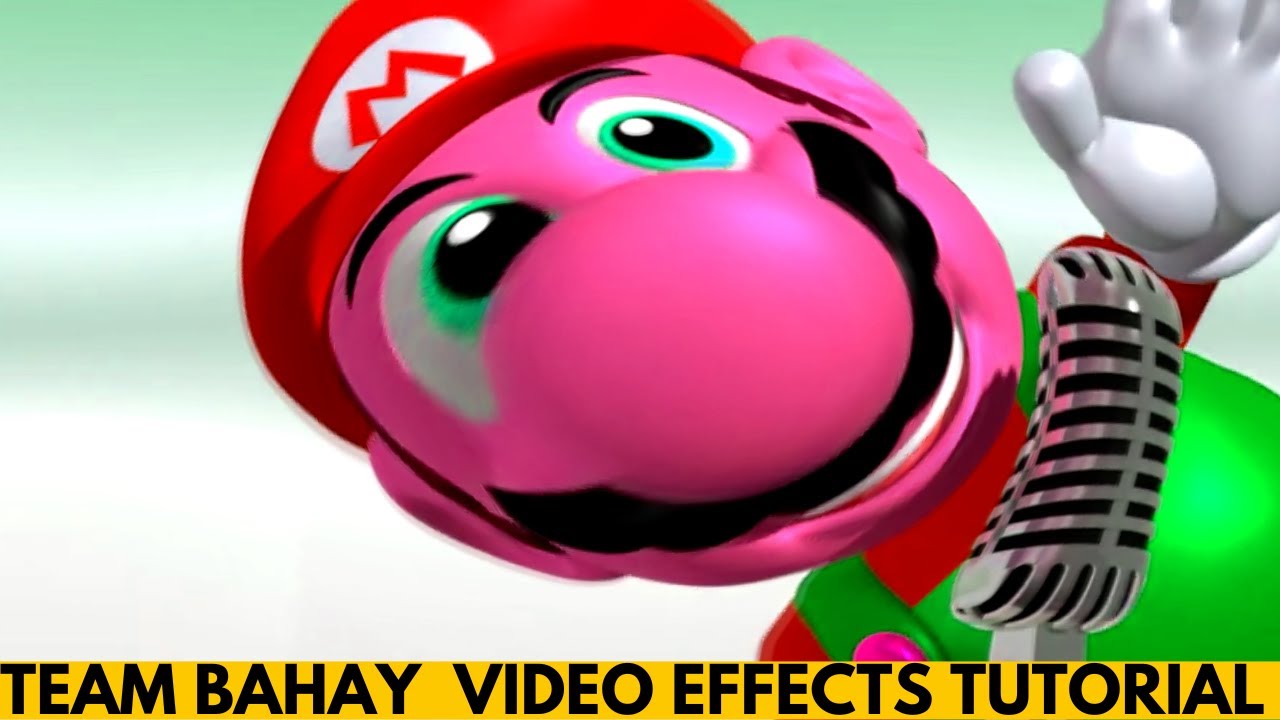 (VIDEO TUTORIAL) ITSA ME MARIO GUMMY BEAR Gummibär Song 29 | DIFFERENT EFFECTS | Visual & Audio EDIT