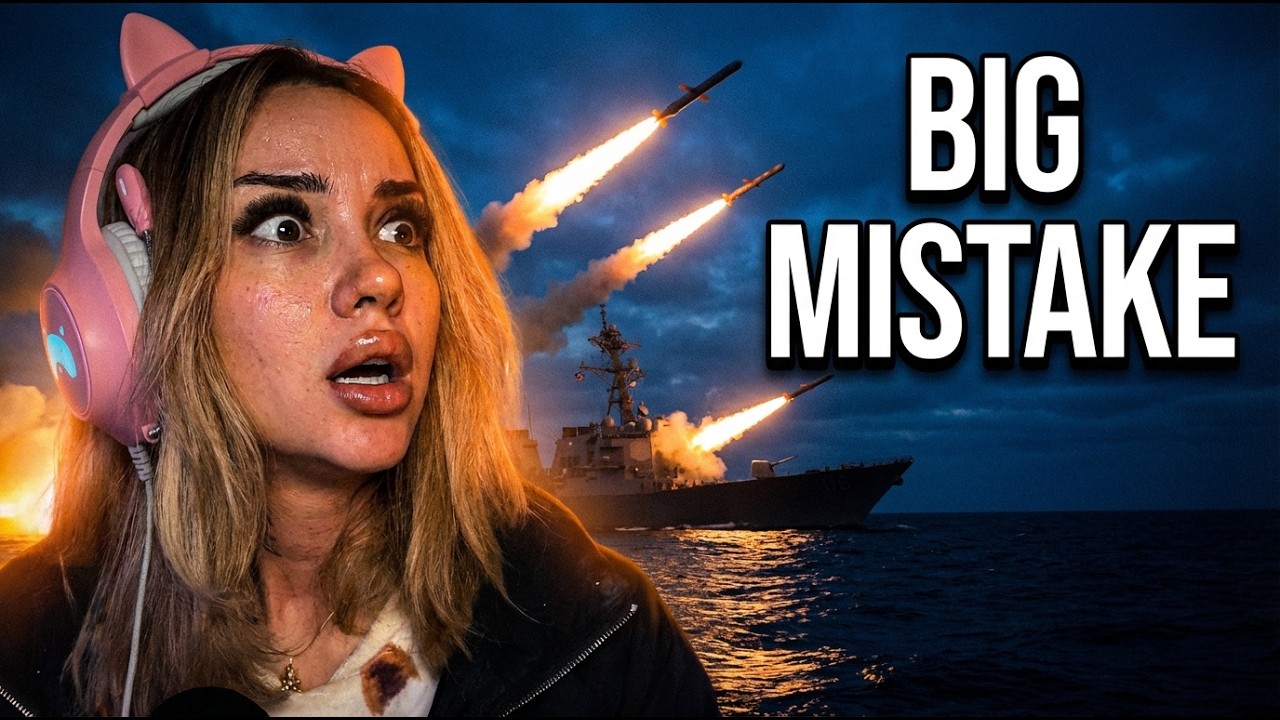 Finnish Girl Reacts to Iran Challenging the US Navy! Big Mistake.