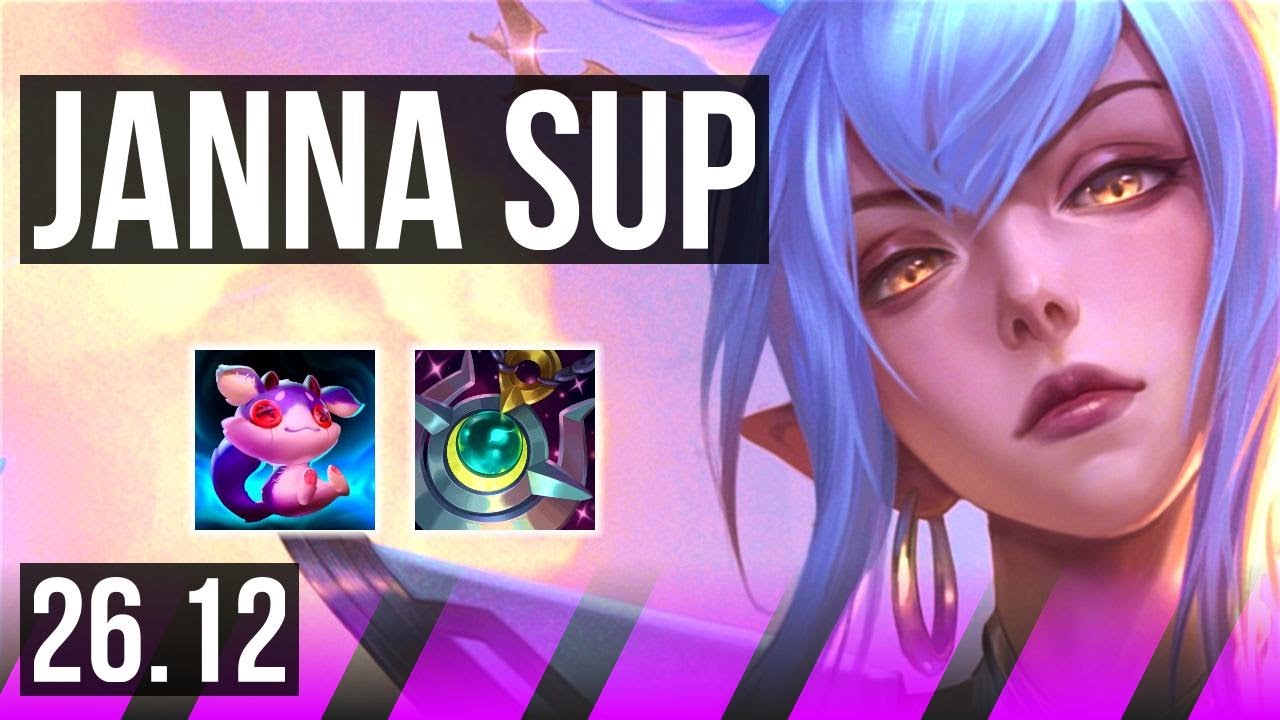 JANNA & Jhin vs NAMI & Lucian (SUP) | Perfect KDA: 0/0/18 | EUW Master | 26.12