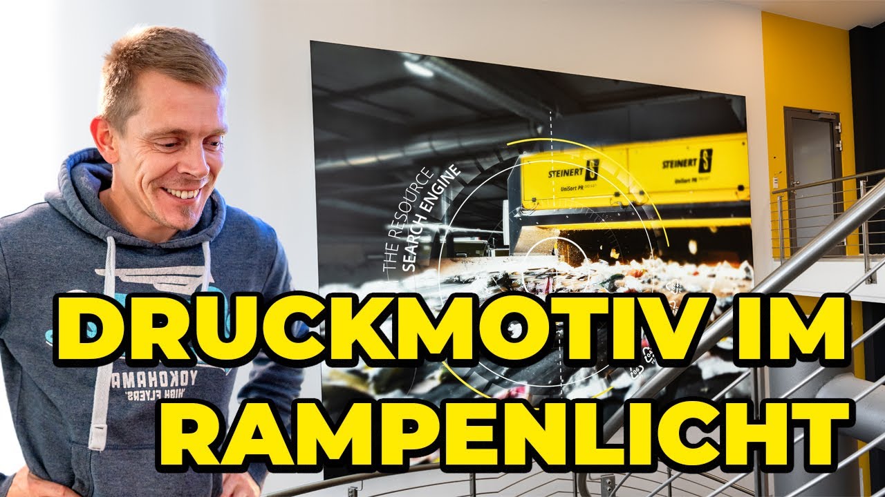 Gro&szlig;format-Druck mit Wow-Faktor &ndash; Leuchtwerbung f&uuml;r Steinert Unisort