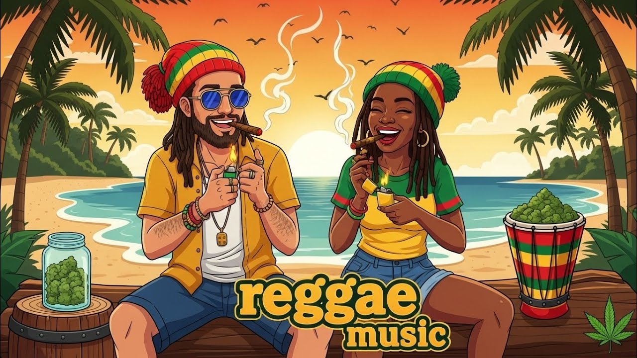 Love in the Air 💖🍃 | Romantic Reggae by the Lake 🏞️🎵