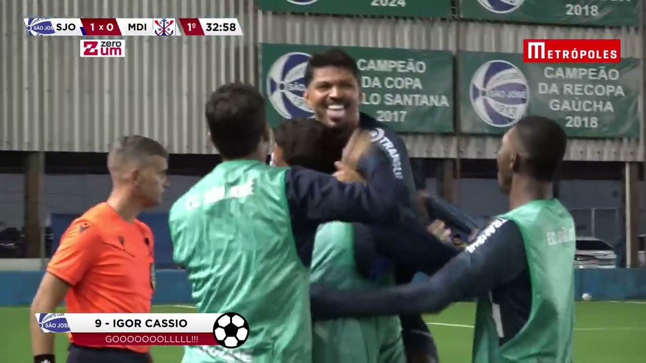 S&atilde;o Jos&eacute;-RS 1 x 1 Marc&iacute;lio Dias-SC | Melhores Momentos | Brasileir&atilde;o S&eacute;rie D ZeroUm