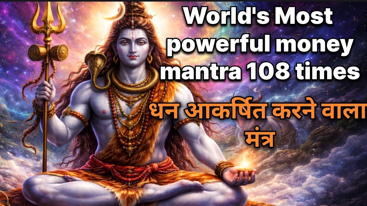 धन आकर्षित करने का शिव मंत्र ⚡ Shiv ji money Mantra #mahadev 