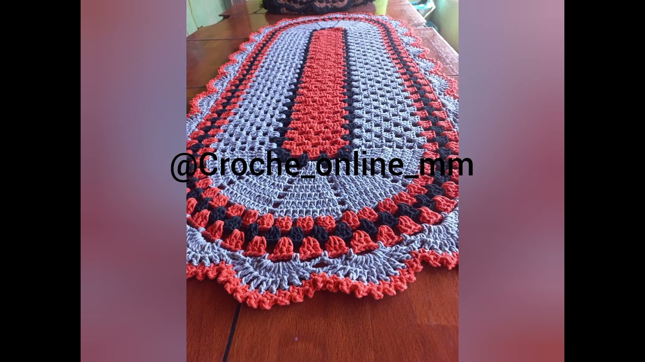 tapetes de croch&ecirc; #choche #crochet #viraliza#motivation #lucrar #trabalharemcasa