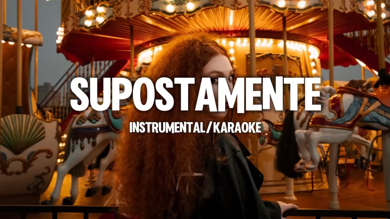 Supostamente - Bea Duarte (Instrumental/karaokê)