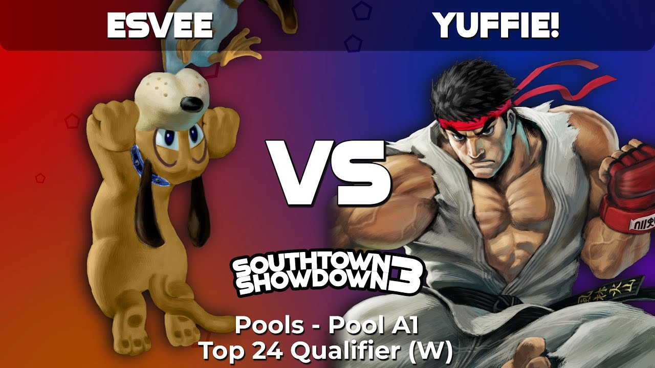 Esvee VS Yuffie! - Pools - Top 24 Qualifier (W) - South Town Showdown 3 | SSBU
