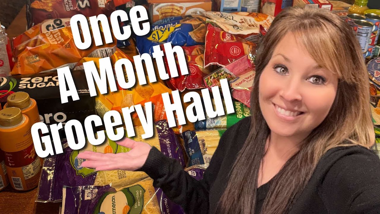 Huge Grocery Haul for November! Meal Planning & Stocking Up Tips