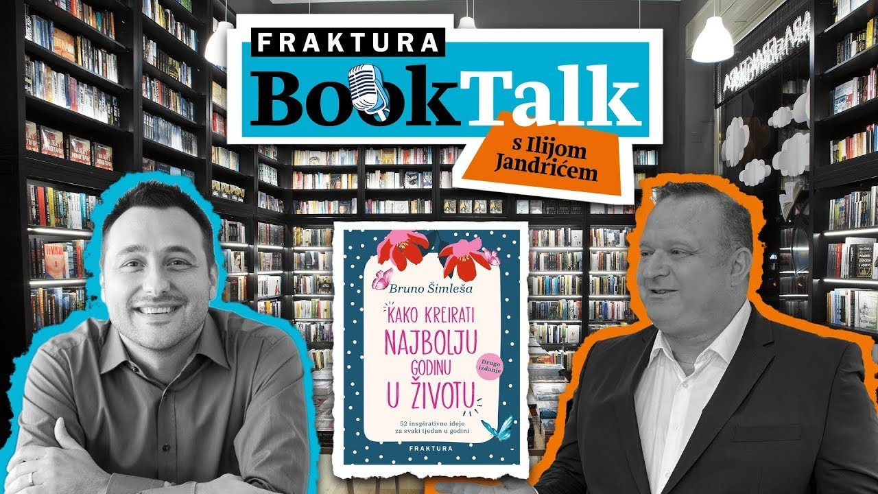 Fraktura BookTalk s Ilijom Jandrićem #16 - Bruno Šimleša