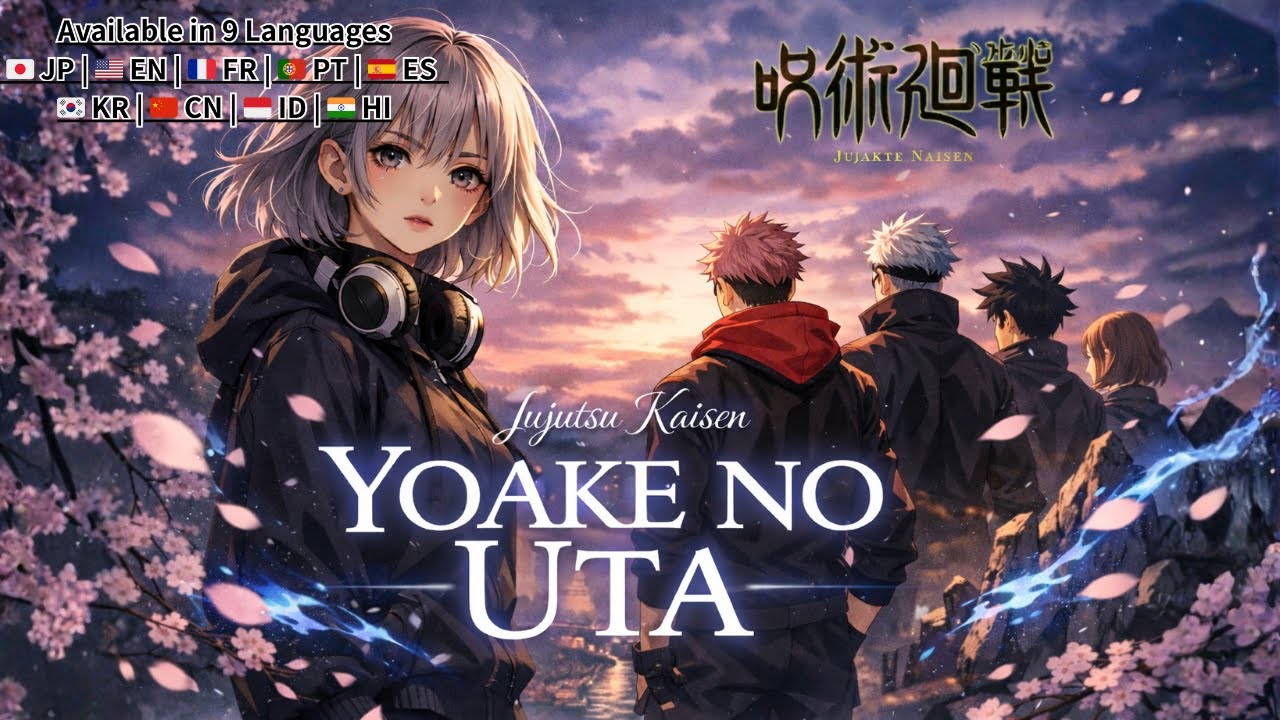 【Anime Cover】YOAKE NO UTA  | 　jujutsukaisen season3  Japanese Anime Song Cover