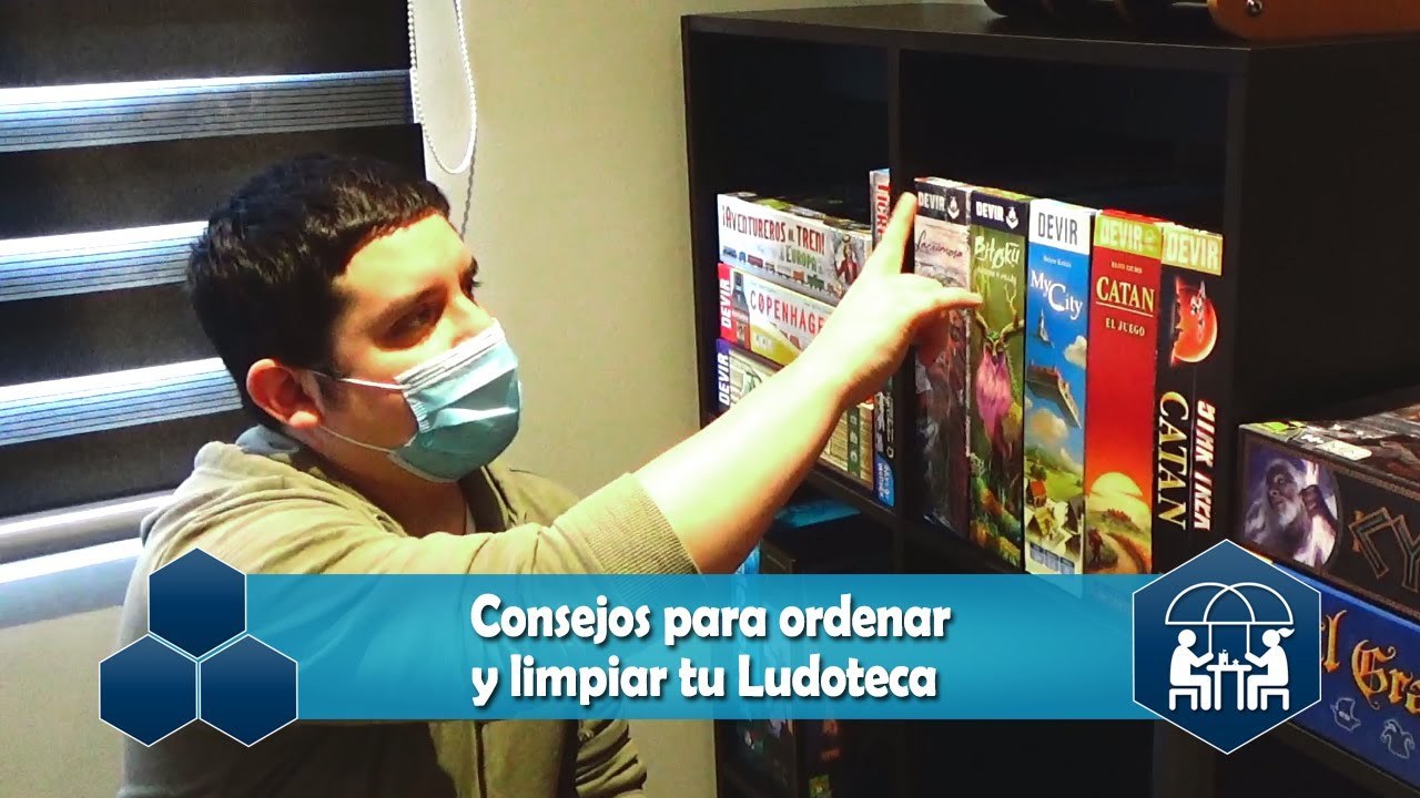 Consejos para ORDENAR y LIMPIAR tu LUDOTECA 💖🎲