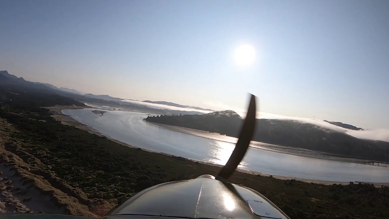 Landing at Nehalem Bay State Airport