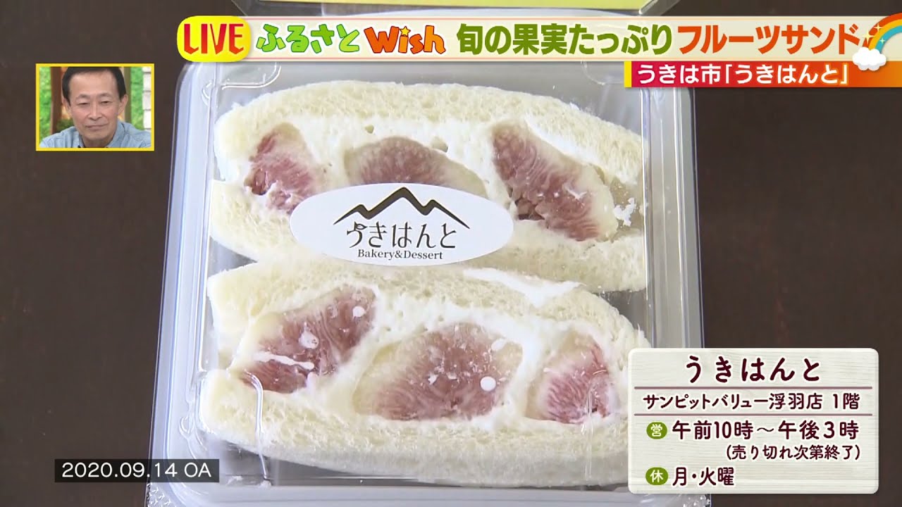 【福岡県うきは市】人生変えたうきはのフルーツ　サンドイッチで味わって～ふるさとWishうきは市～