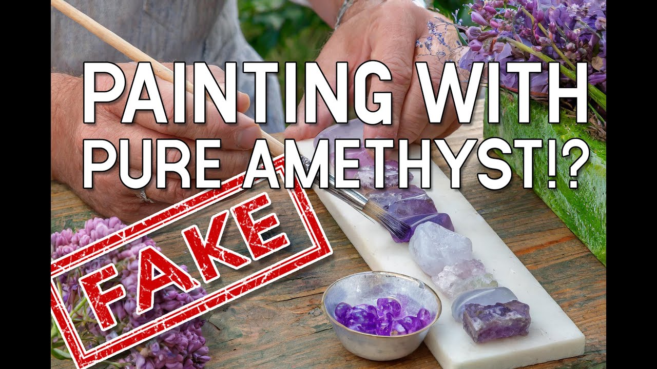 Amethyst Unveiled: The Quest for Violet Pigment