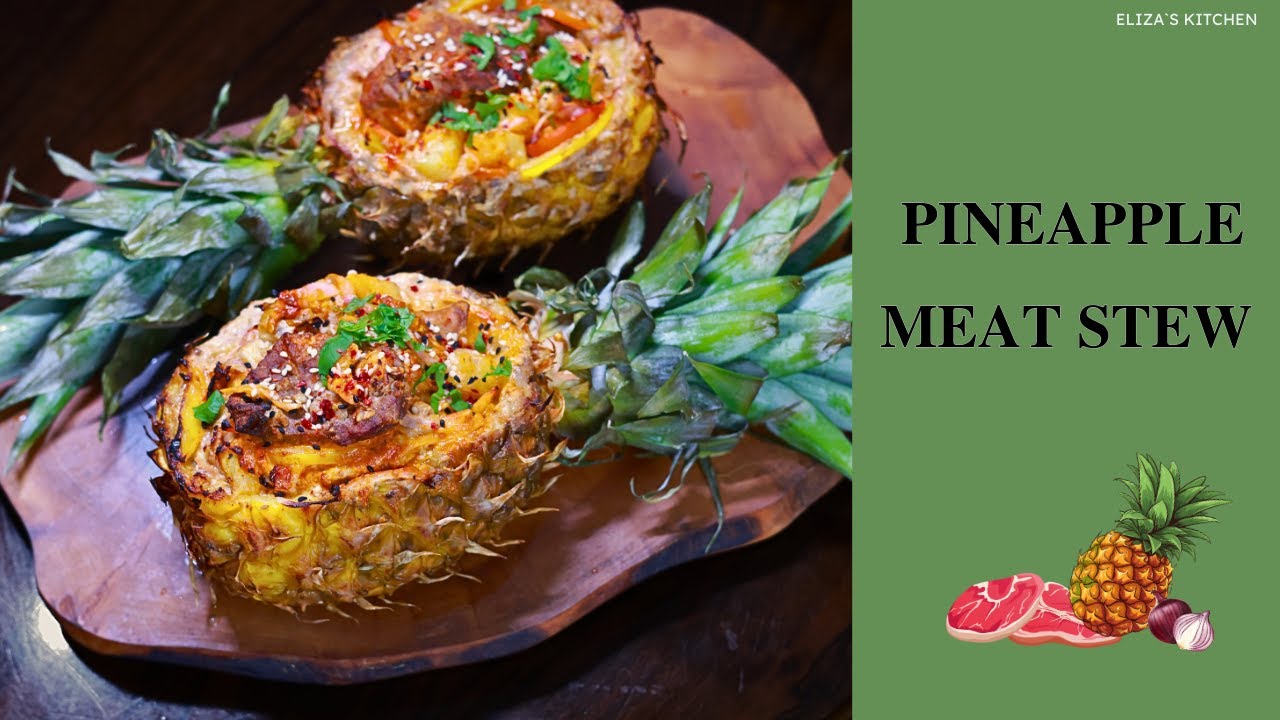 Pineapple Beef  Stew, gorgeous & delicious