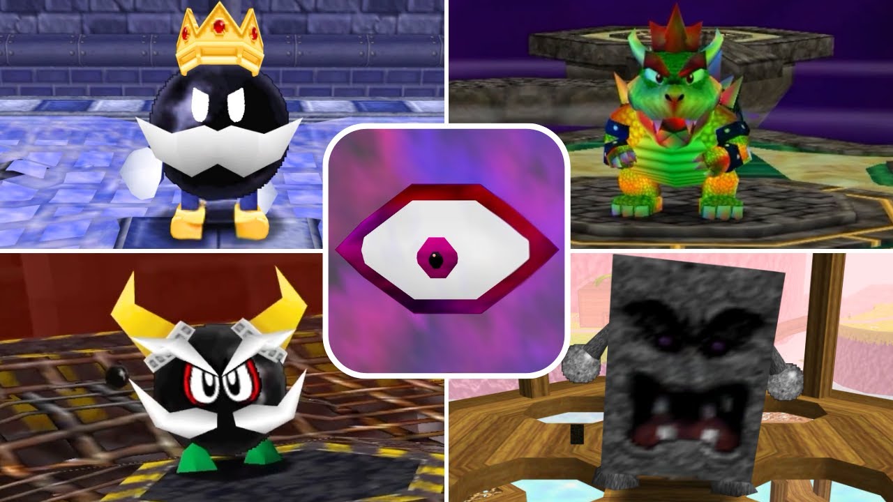 ⭐ Super Mario Meltdown - All Bosses & Ending