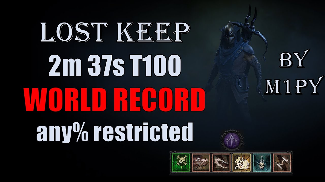 Stealth Barber Rogue Infiltrates T100 Lost Keep in 2m 37s WORLD RECORD Speedrun any% (res) Diablo 4