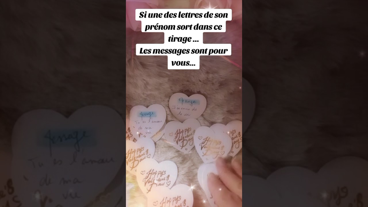 Si une des lettres de son prénom sort dans ce tirage...