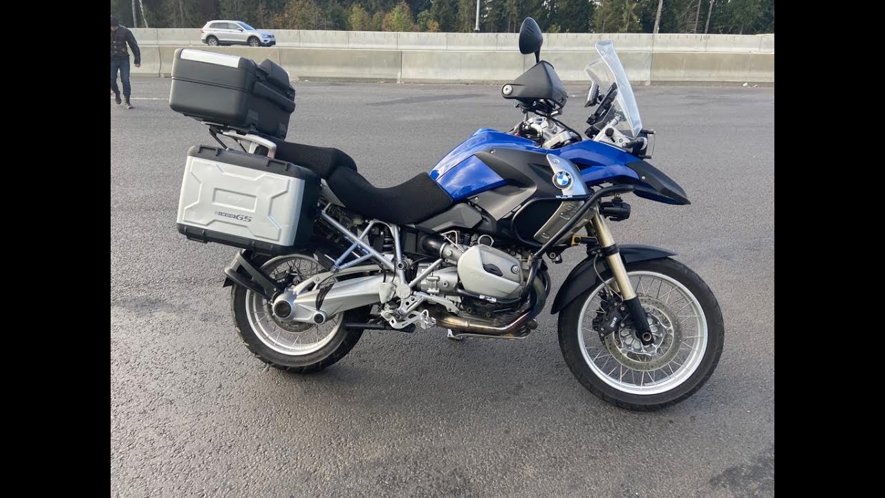 BMW R 1200 GS 2008 Обзор Гуся после 1000 км пробега. Сравнение с Варей Honda XL1000 Varadero