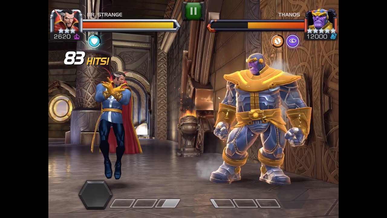 Dr. Strange vs. Thanos Coulson's Champion Challenge Insanity Round 1 | Marvel Contest of Champions