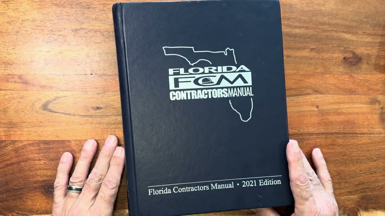All the books for the Florida Division 1 Contractors Exams