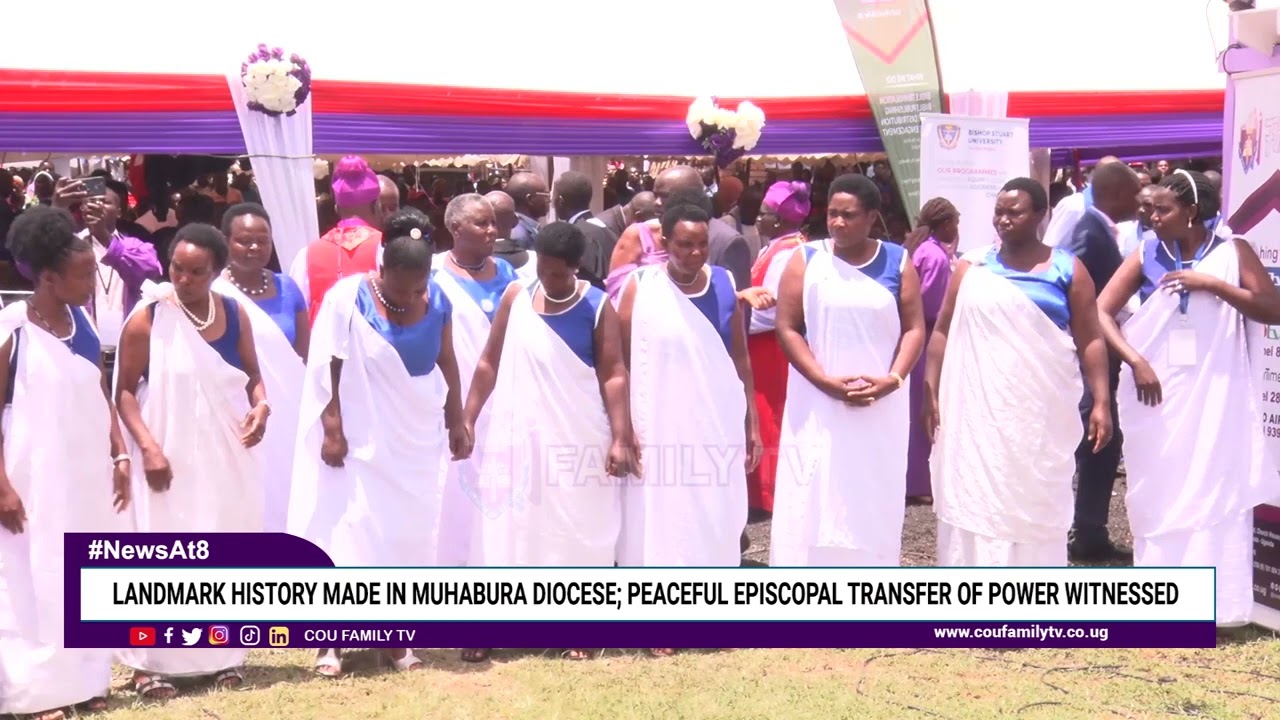 Landmark History Made in Muhabura Diocese; Peaceful Episcopal Transfer of Power was Witnessed.