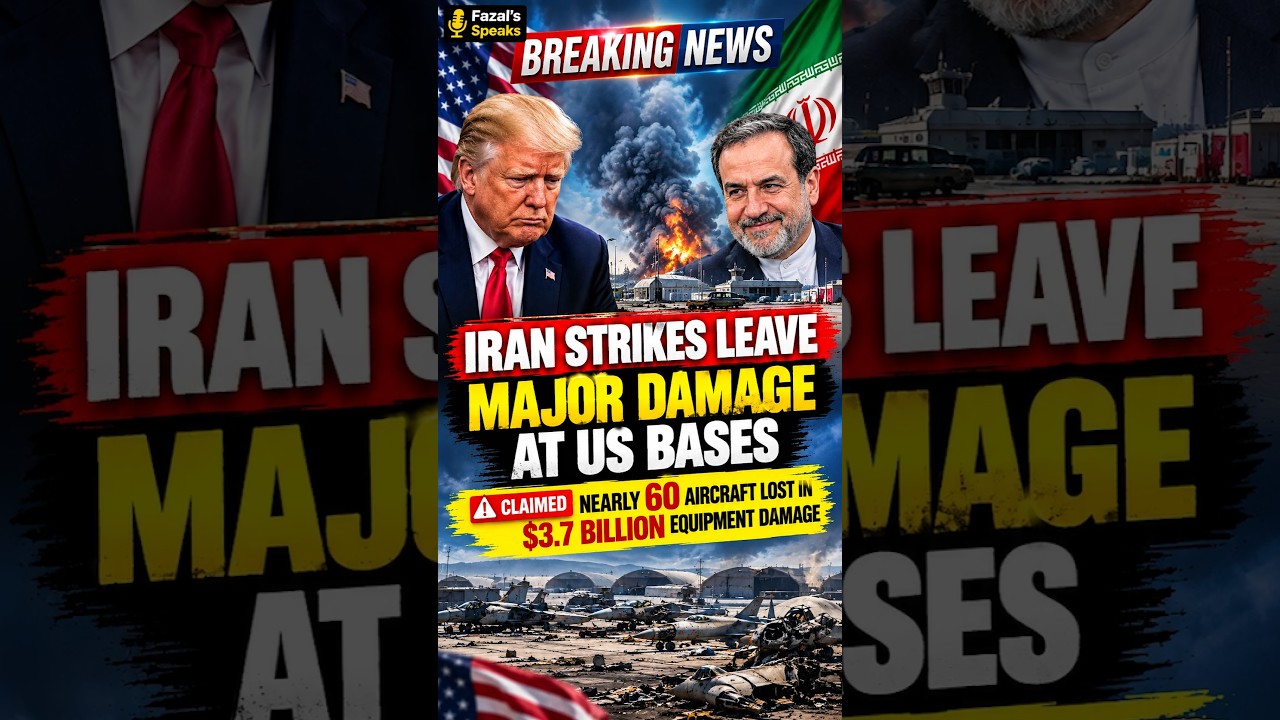 US Bases Hit Hard By Iranian Missiles & Drones! #shorts #viral #iran #drone