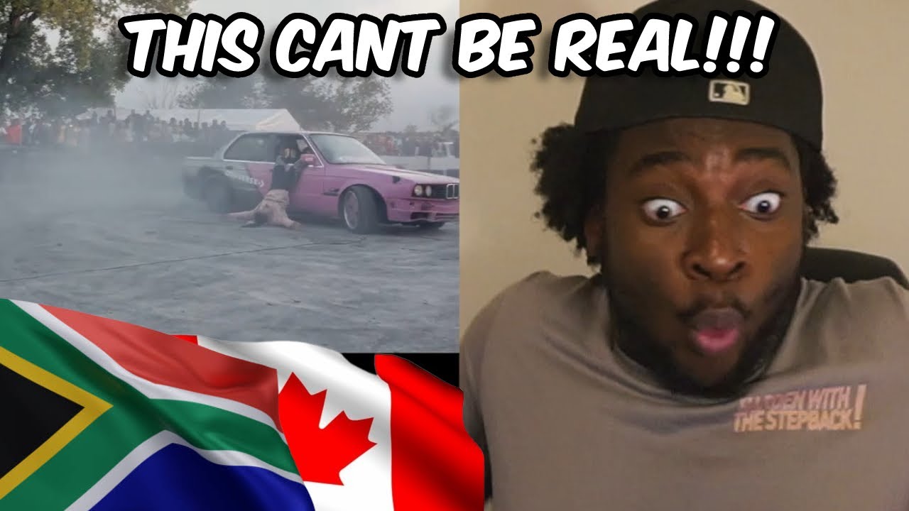 BLACK CANADIAN🇨🇦 REACTS TO SOUTH AFRICAN CAR SPINNING!🇿🇦#amapiano #southafrica #reaction #trending
