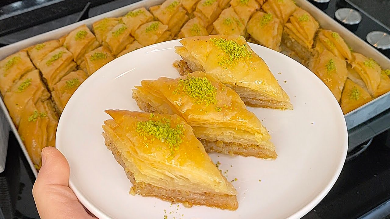 📣SADECE 4 BEZEYLE ❗ BAKLAVA YAPMAYAN KALMAYACAK BÜTÜN PÜF NOKTALARI İLE TEK KELİMEYLE MUHTEŞEM 👌