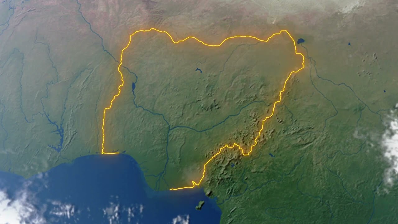 Nigeria Google map