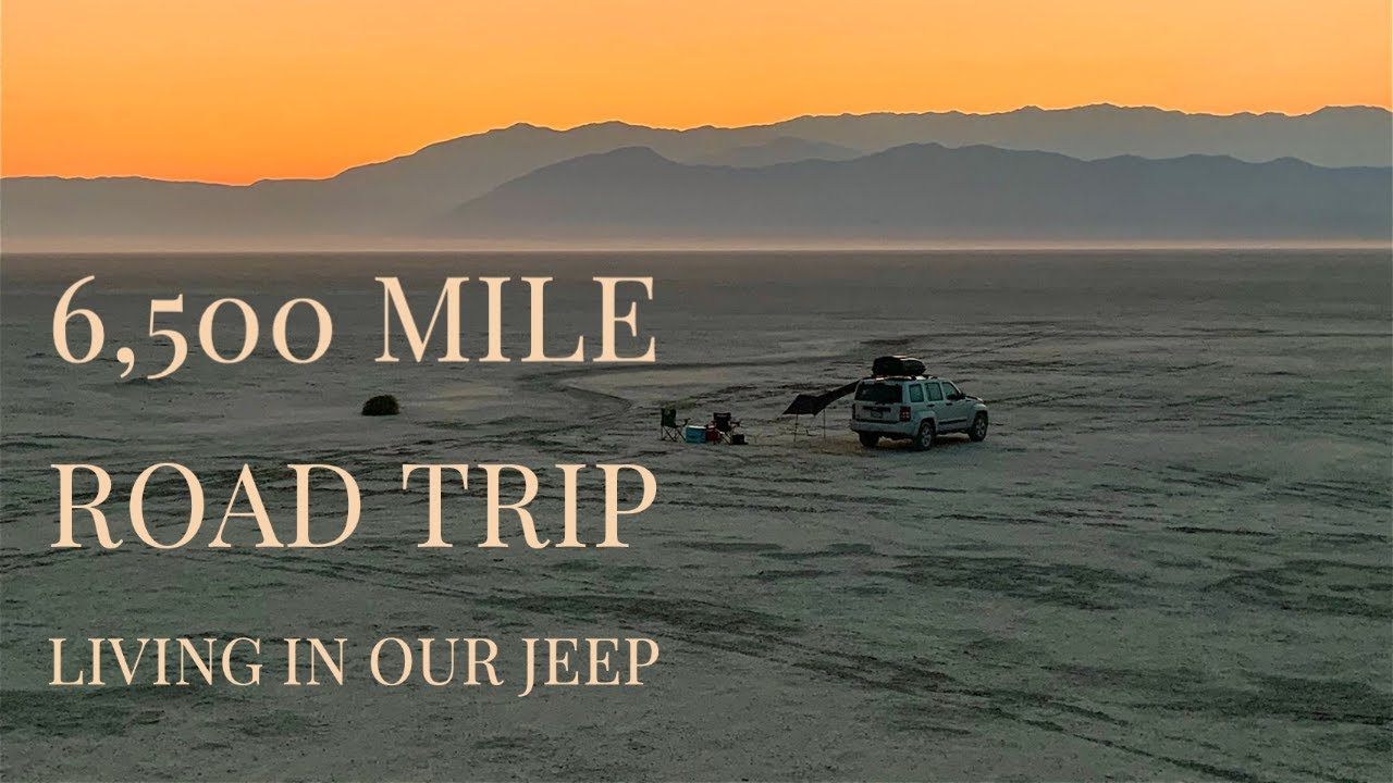 6,500 Mile Road Trip Living in our Jeep #suvlife #vanlife