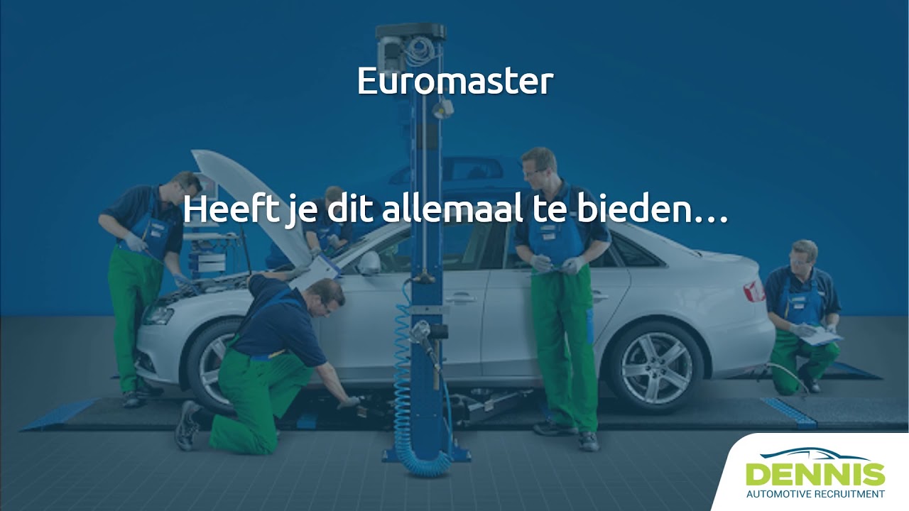 Autotechniek: Uitdagend werk en aan alle merken sleutelen bij Euromaster