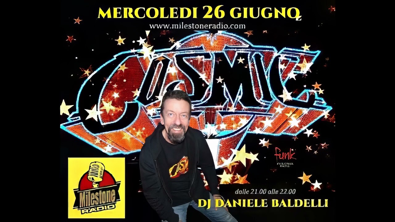 Dj Daniele Baldelli (New Cosmic Sound) Milestone Radio session 26.06.2024