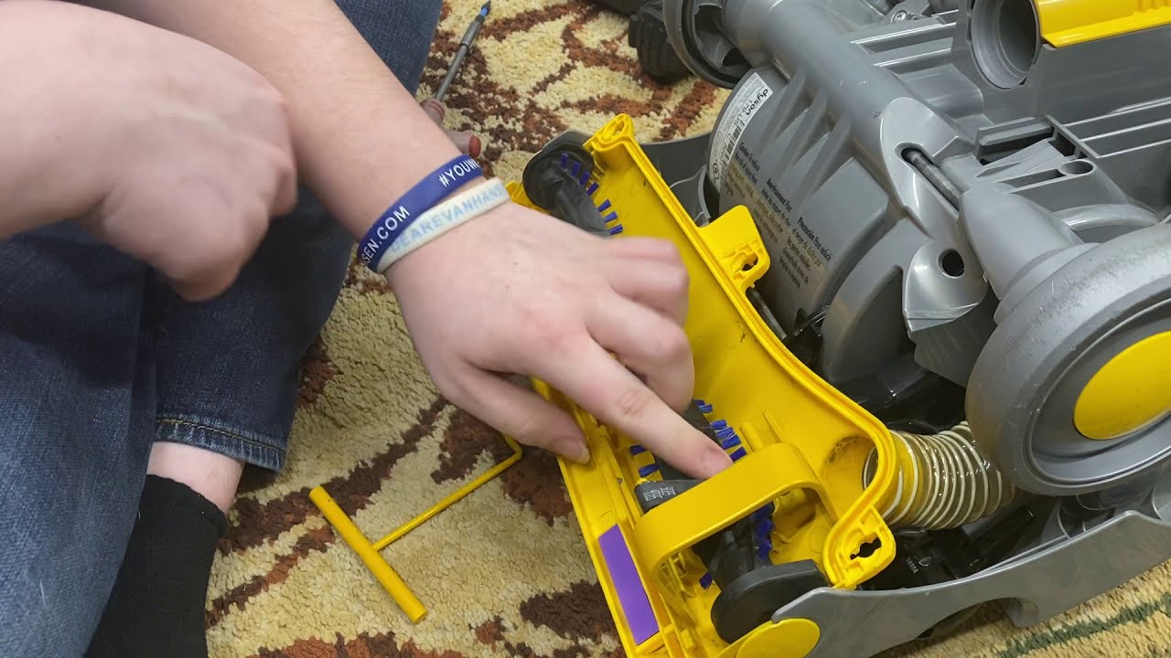 Как заменить муфту Dyson DC07, DC14, DC33