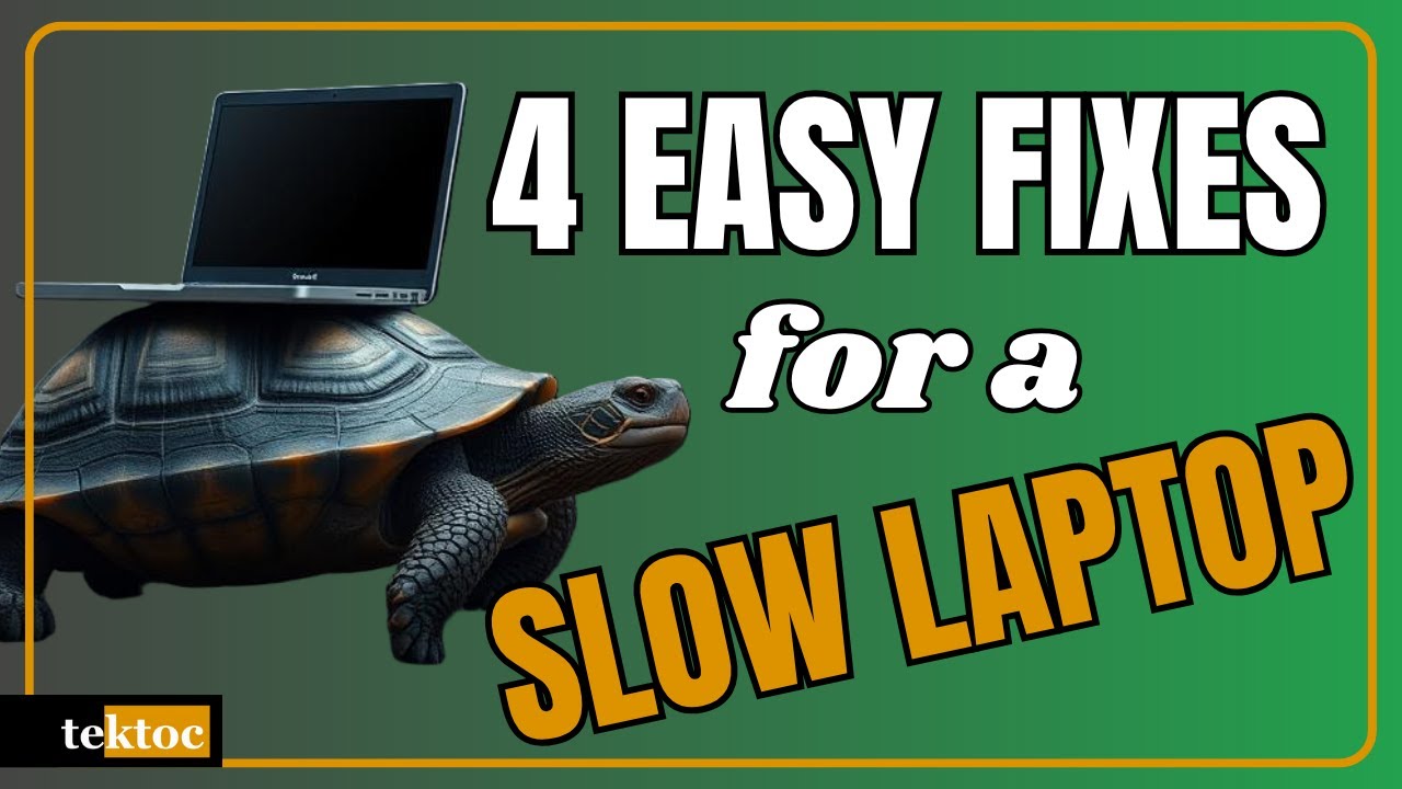 Why Your Old Laptop is Running Slower (And 4 Ways to Fix It Fast!)