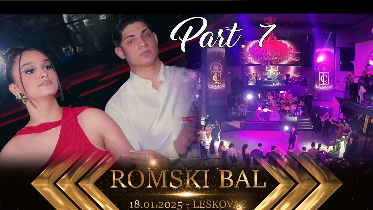 ROMSKI BAL LESKOVAC 18.01.2025 PART7 ORG, BOZA & MIKI - STUDIO ROMA IVICA 4K LESKOVAC