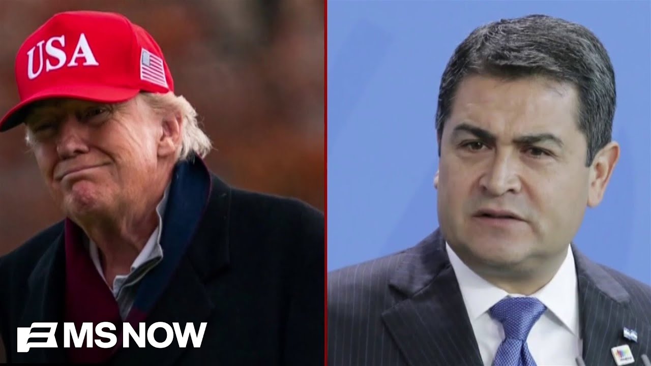 Trump saves ‘world’s most prolific drug trafficker’ with a pardon of former Honduras President