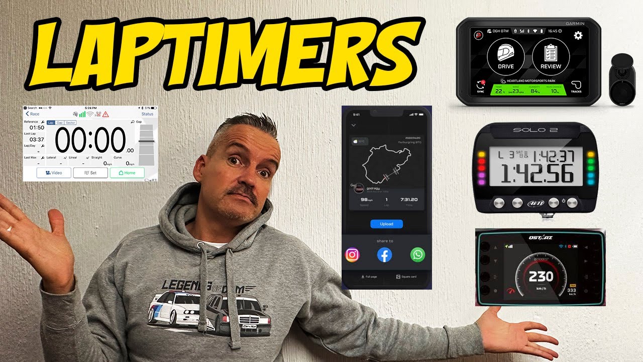 Lap timers para circuito: &iquest;Cu&aacute;l es la mejor opci&oacute;n calidad-precio?