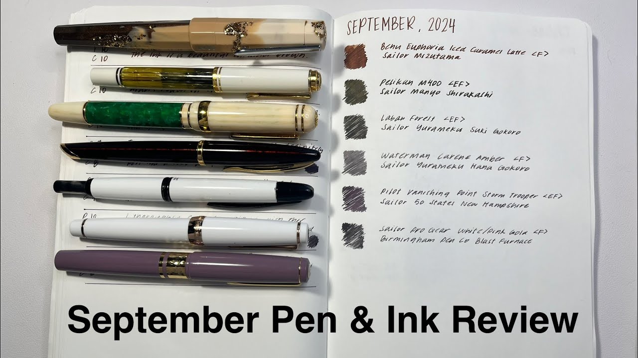 September 2024 Pen Ink Review