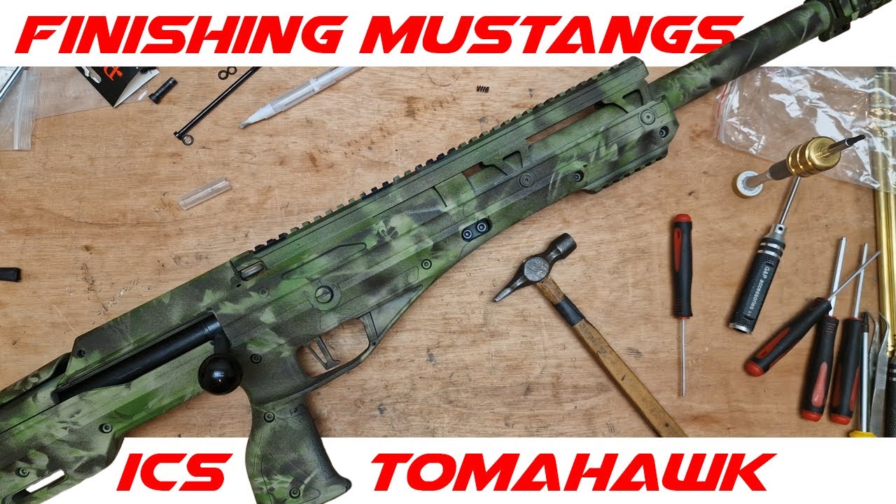 Finishing Kicking Mustangs ICS Tomahawk HPA Sniper